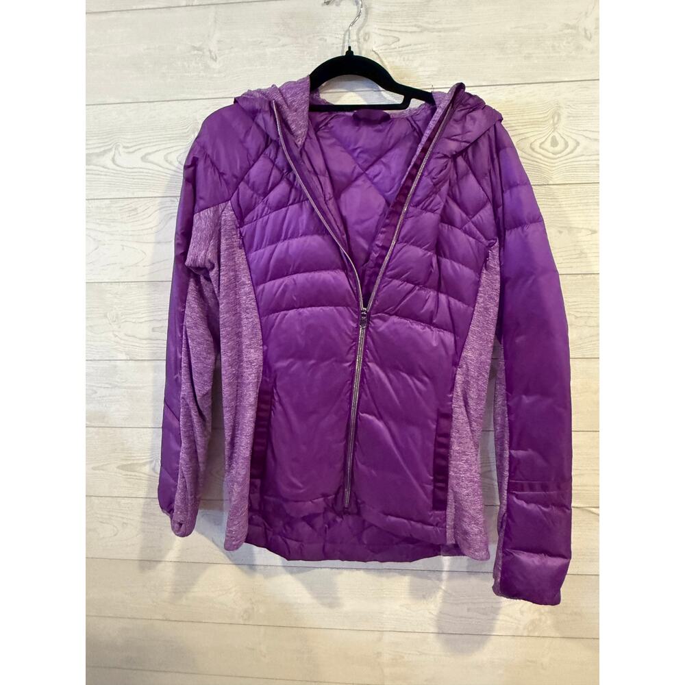 Lululemon First Mile  Jacket Size Dark Magenta Purple Winter run Coat